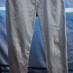 Fidelity Jeans Mens 34x34 Gray Jimmy Savannah Performance Stretch