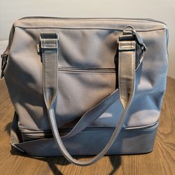 Beis Mini Weekender w/ Detachable Bottom - Grey