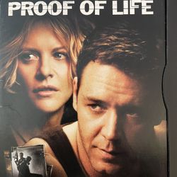 PROOF Of LIFE (DVD-2000) Russell Crowe + Meg Ryan!