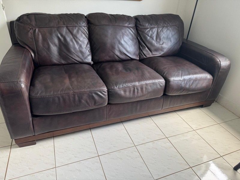 Leather Sofa