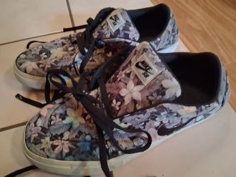 Nike SB Lunar rare print floral design sz 10