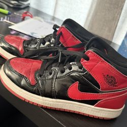 Red/Black air Jordan’s 