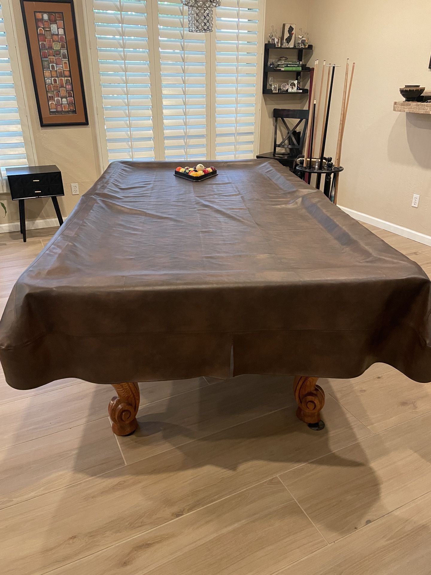 Olhausen 8’ Pool Table – Made in USA – Accu-Fast Cushions – Excellent Condition OBO