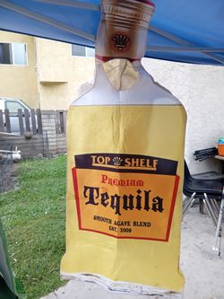 Tequila Bottle Costume Adult Size