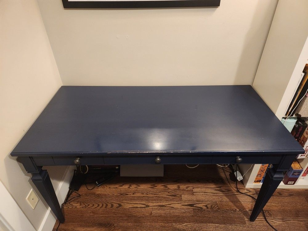 Navy Blue Desk, Ethan Allen