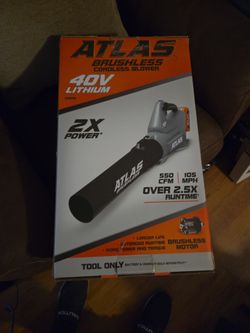 Atlas Cordless Blower 40 V Lithium
