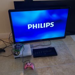 Xbox One S,  BlueRay Player & 50” Smart Phillips TV