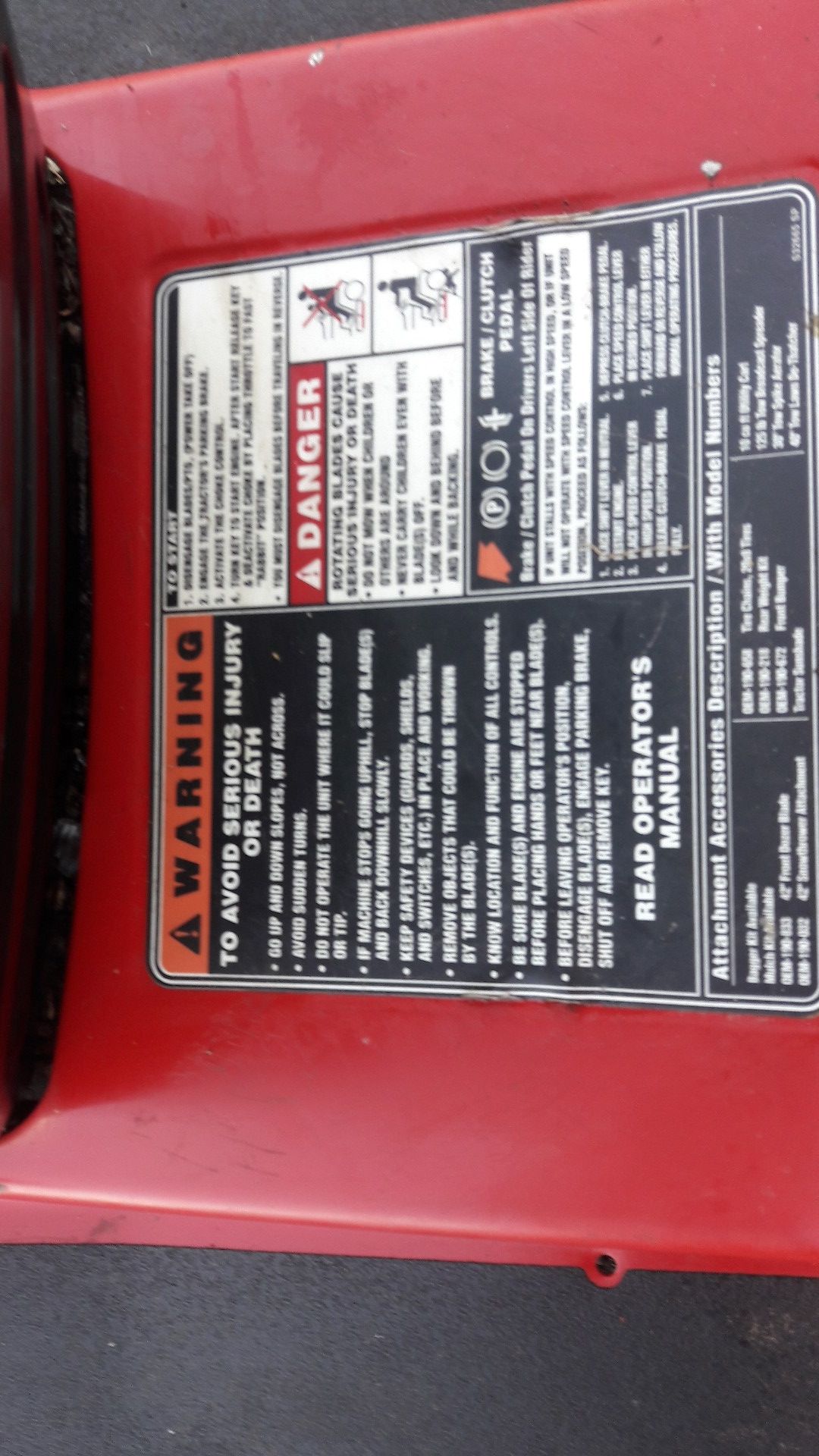The ultimate Yard Machine 638rl 6 Speed shift on the go riding lawn