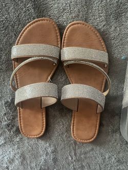 Bedazzled sandals