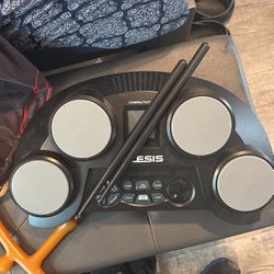 Table Top Drum Set. Comes With Power Cord. 