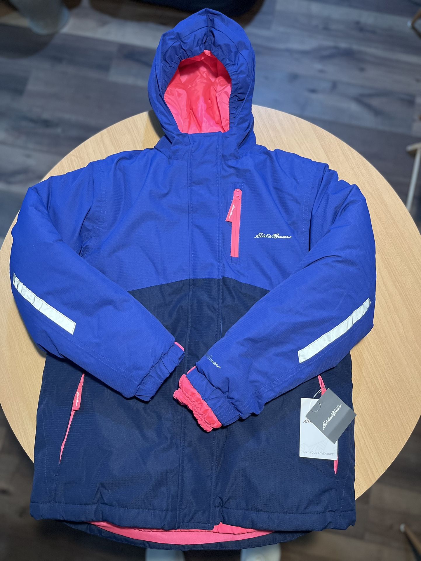 Girls Powder Search 3-in-1 Winter Coat (Ski/ Snow/ Waterproof), Size: Kids Large (14)