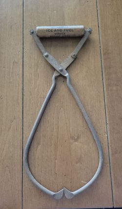 Vintage Ice Block Tongs