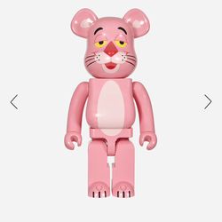 Medicom Toy Pink Panther 1000% BE@RBRICK Bearbrick Figure (Pink)