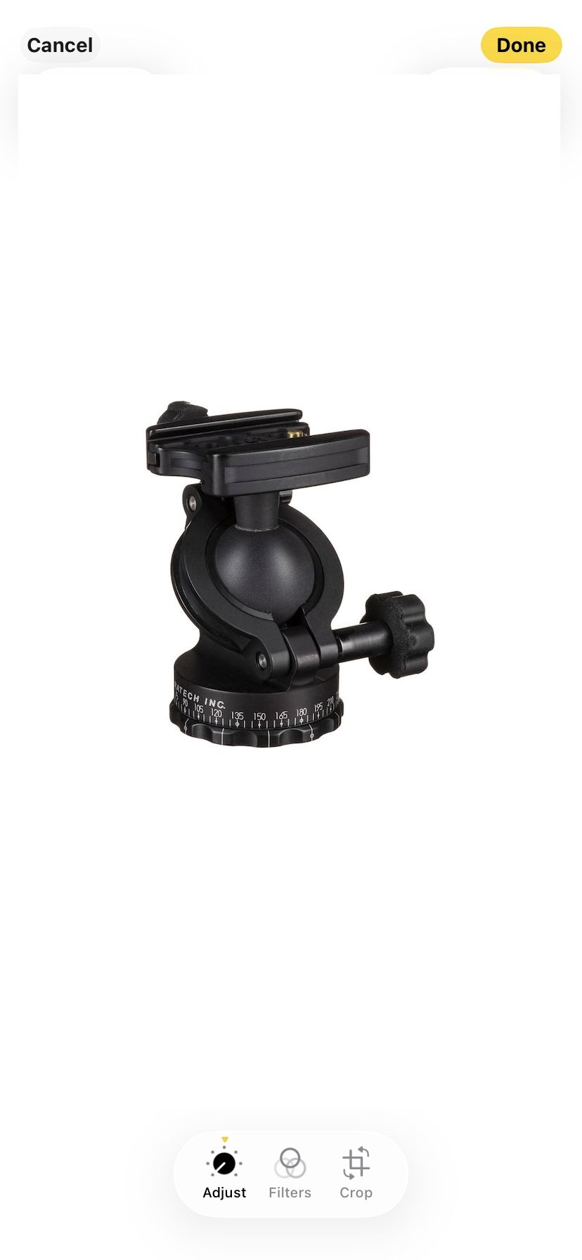 Acratech Ultimate Ballhead with Pan Knobs Supports 25 lbs