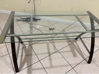 Glass table/ desk