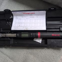 SNAP ON Digital Torque Wrench 5-100lb