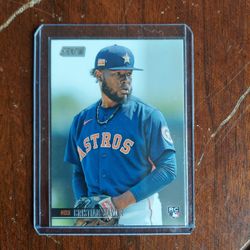 Cristian Javier Rookie Baseball Card Collection!!