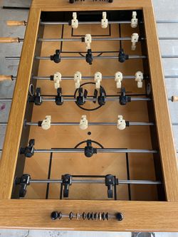 Harvard foosball table