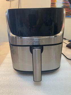 Gourmia 7-Quart Digital Air Fryer (Stainless Steel, Model GAF734) - Excellent Condition