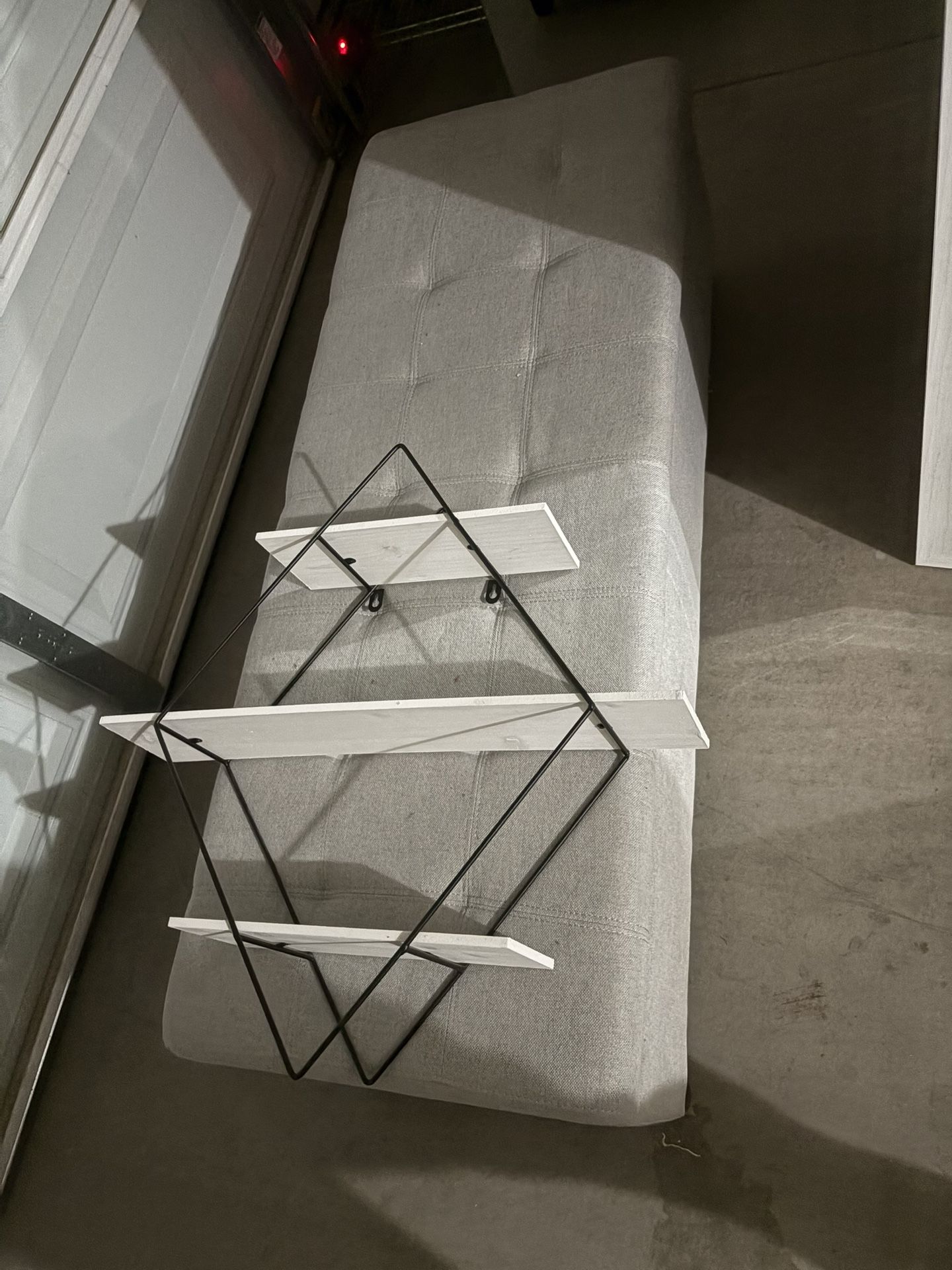 Free Ottoman And Mirrors