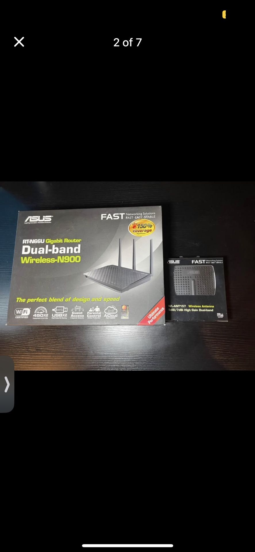 ASUS WiFi Router and Antenna BRAND NEW
