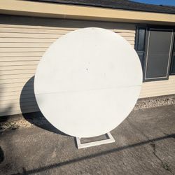 Wood Circle Backdrop 