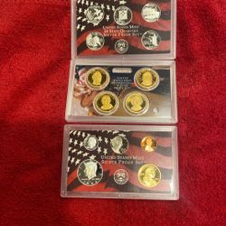 2008  S U.S.   90 % Silver Proof Set – 14 Coins