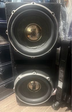 Jbl p1222 subwoofers / nitro amps 2chanel & 4 Chanel