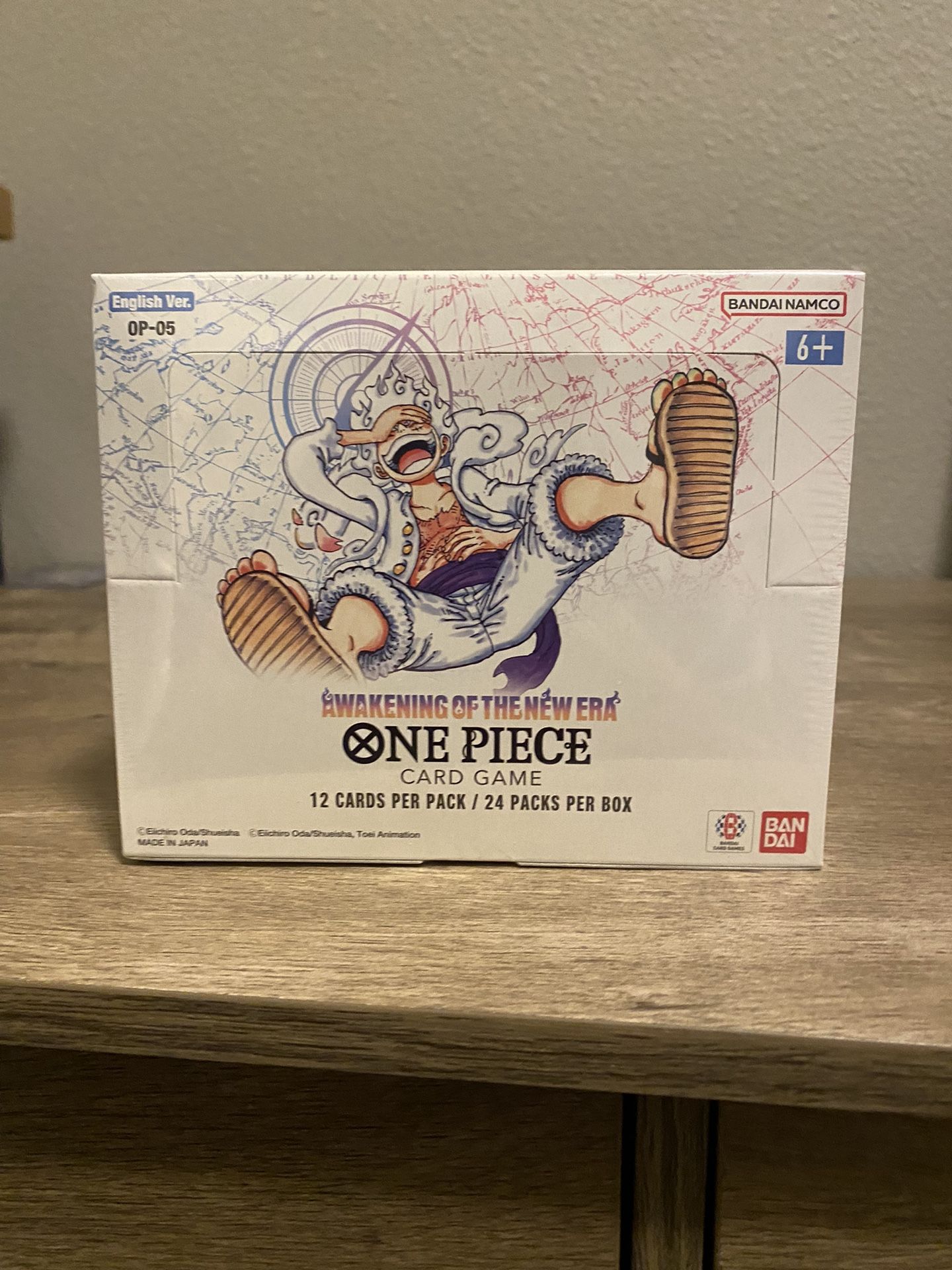 One Piece Tcg Op5 Booster Box Sealed
