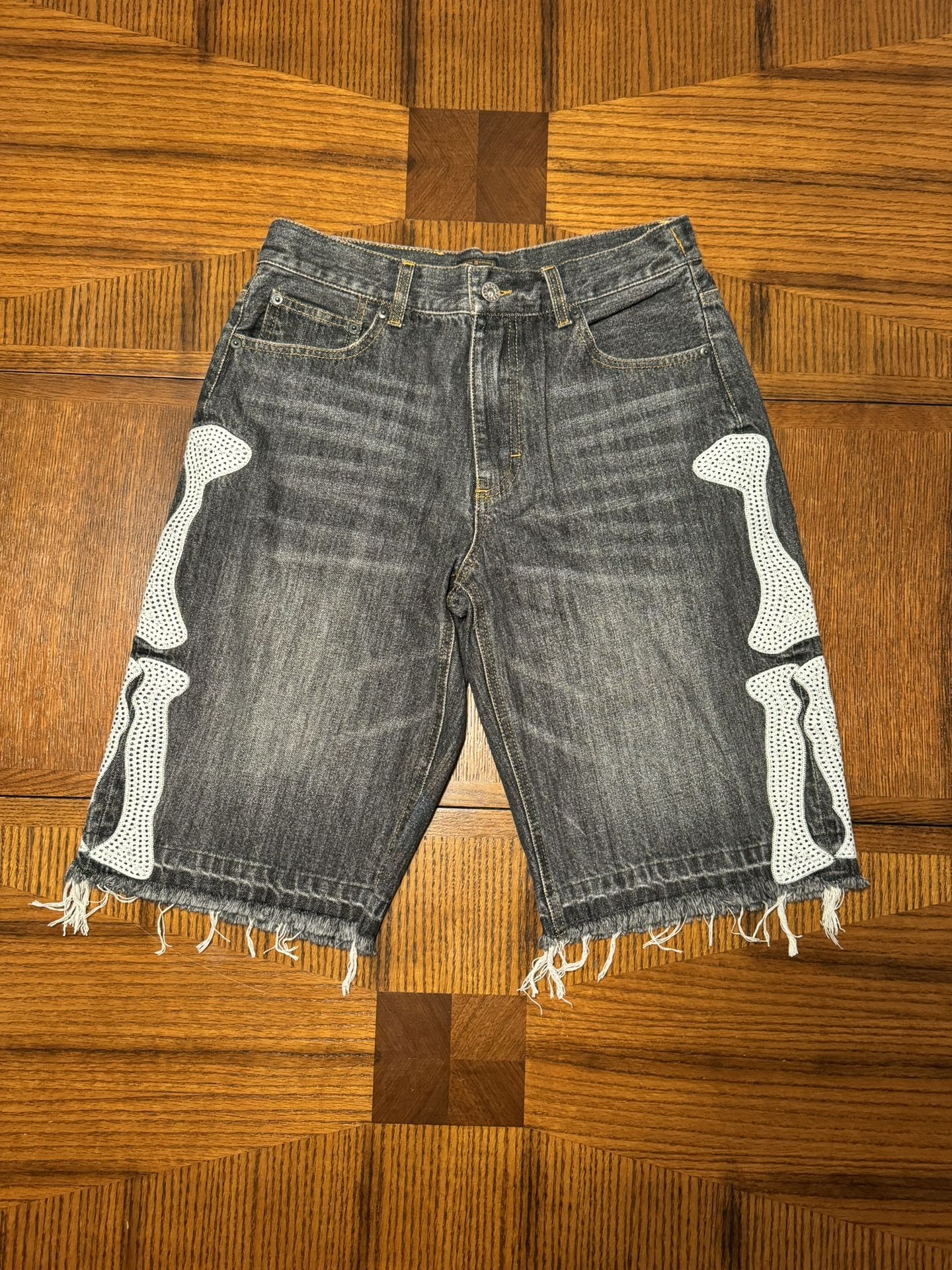 Black Kapital Bone Jorts