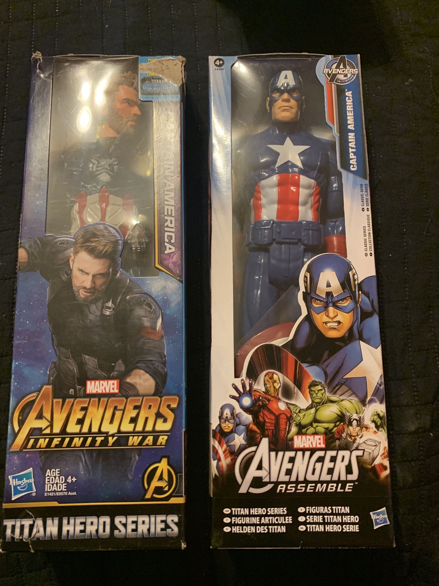 Captain America Iron man and more action figures