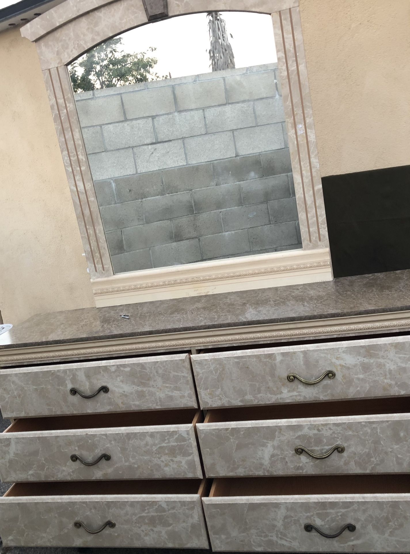 Beige Dresser