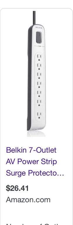 Belkin 7 Outlet Surge Protector 