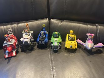 All 6 Paw Patrol Jungle Pups With Vehicles