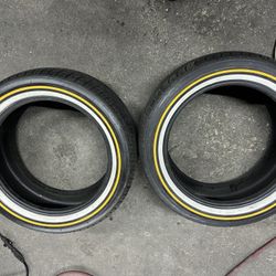 2 Vogue Tyres 225/50/17 90% Pair 