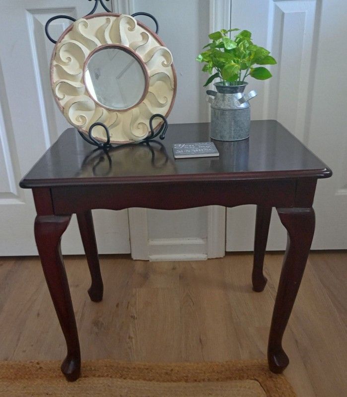 Solid Oak Side Table