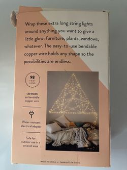 New Copper Firefly Lights 98 ft