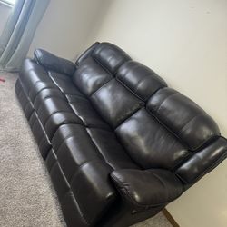 Leather Couch 