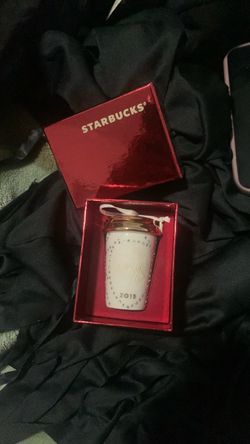 Christmas Starbucks ornament