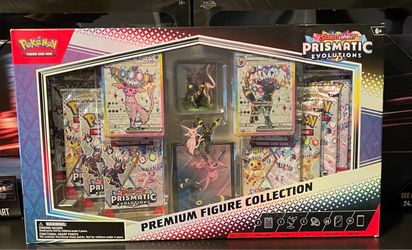 Pokémon Prismatic Evolutions Premium Figure Collection