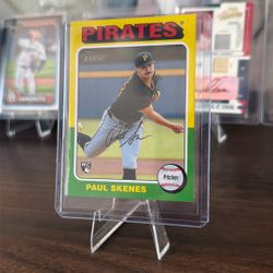 Paul Skenes Rookie Card