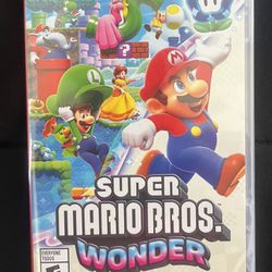 Super Mario Wonders Nintendo Switch 