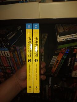 Assassination classroom season 1 for 50$ and season 2 for 35$