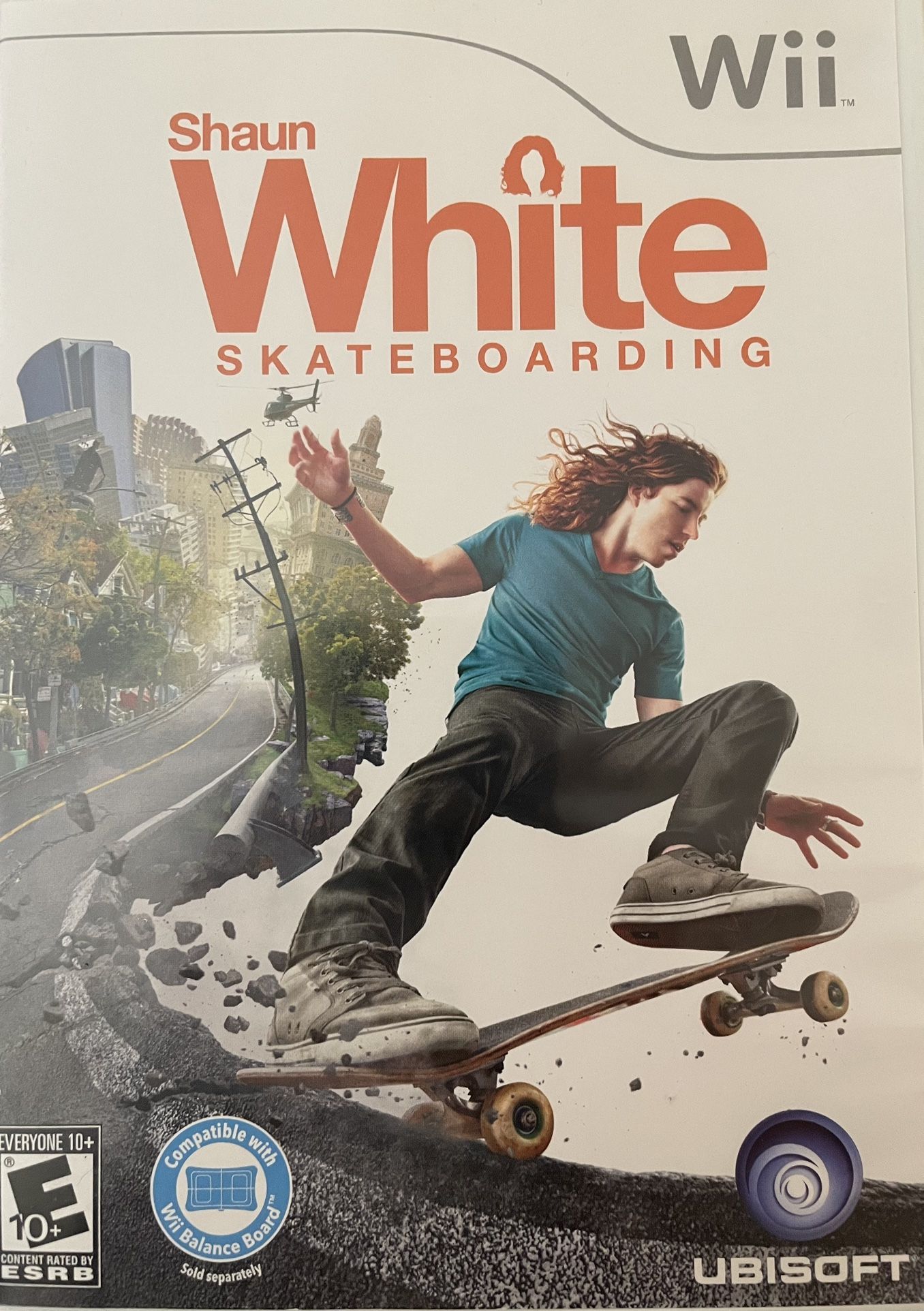 SHAUN WHITE Skateboarding (Nintendo Wii + Wii U)
