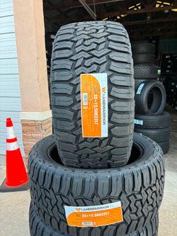 33x12.50R22LT - Set of 4 Brand New Landwarrior RT Tires – 33x12.50R22LT