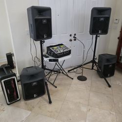 Dj Sound sytem Or PA Public Address System