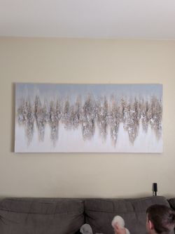 Canvas art piece
