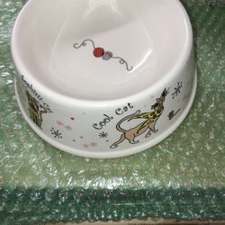 Ceramic Cat Dish