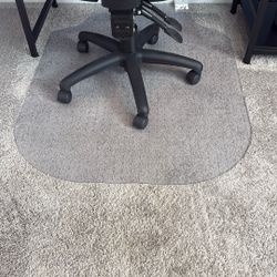 Desk Chair Carpet Protector  I Have 2 $10 Each 