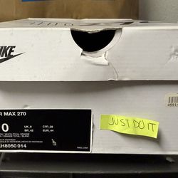 Nike air max 270 size 10